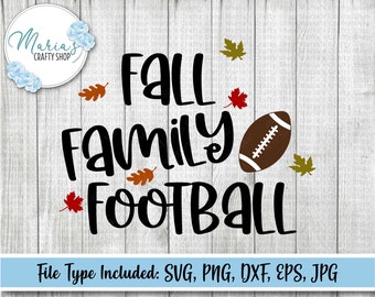 Herfst familie voetbal svg, herfst svg, voetbal svg, tshirt svg, val teken svg, Amerikaans voetbal, bestanden knippen in png, svg, eps, dxf, jpg