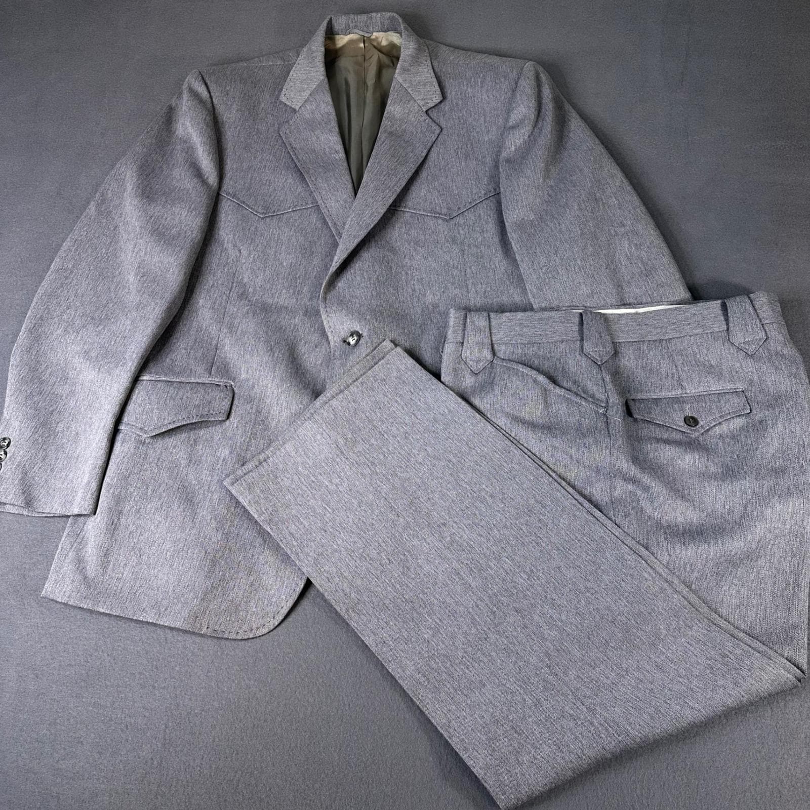 70s Mens Western Suit - Etsy
