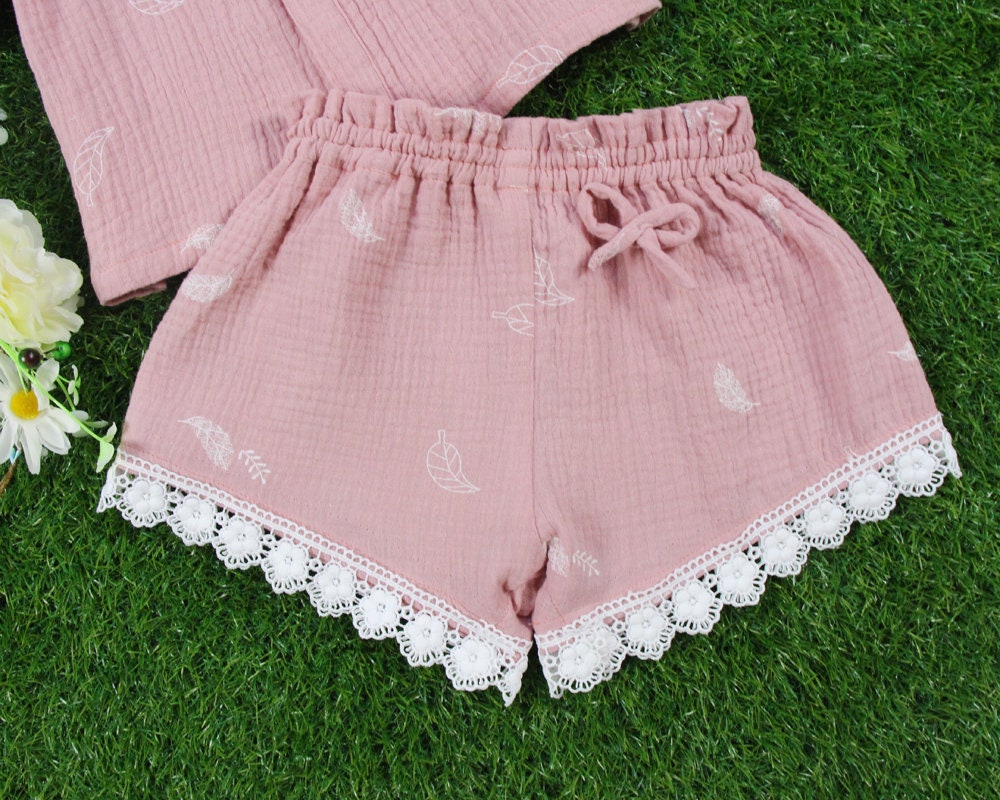 Kids PajamasPink Flower Girl Pajamas girls sleepwearFlower Etsy