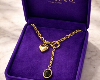 Heart unique necklace