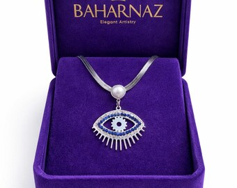 Evil eyes necklace