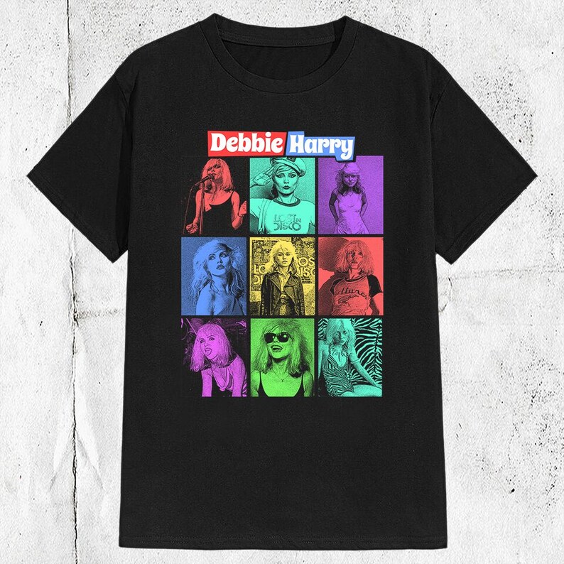 Blondie T Shirt Official Pollinator 2017 Tour Debbie Harry
