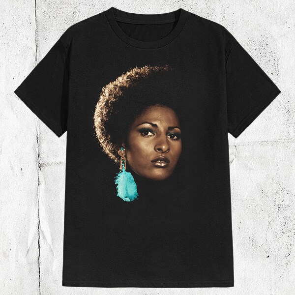 Vintage Pam Grier Face Jackie Brown Movie T-shirt