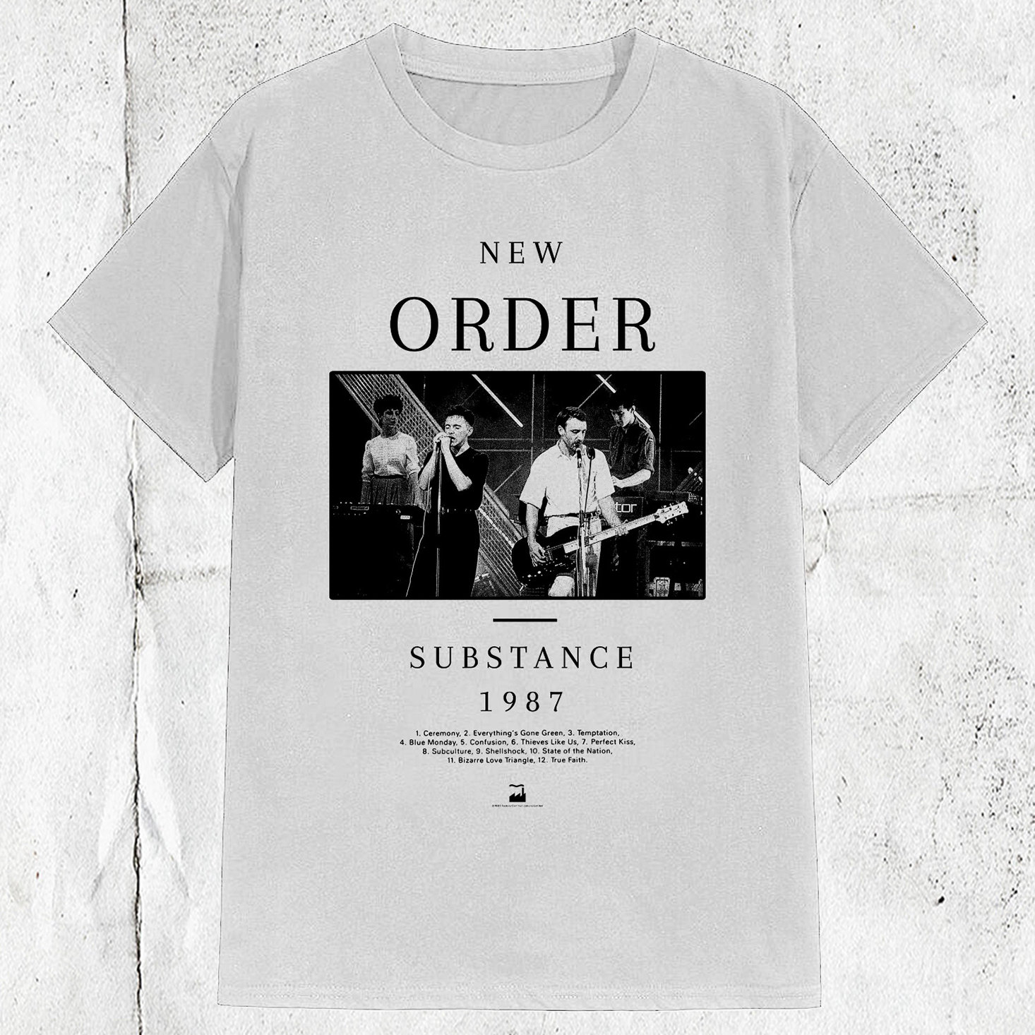 Vintage 80s New Order Band T shirt Etsy