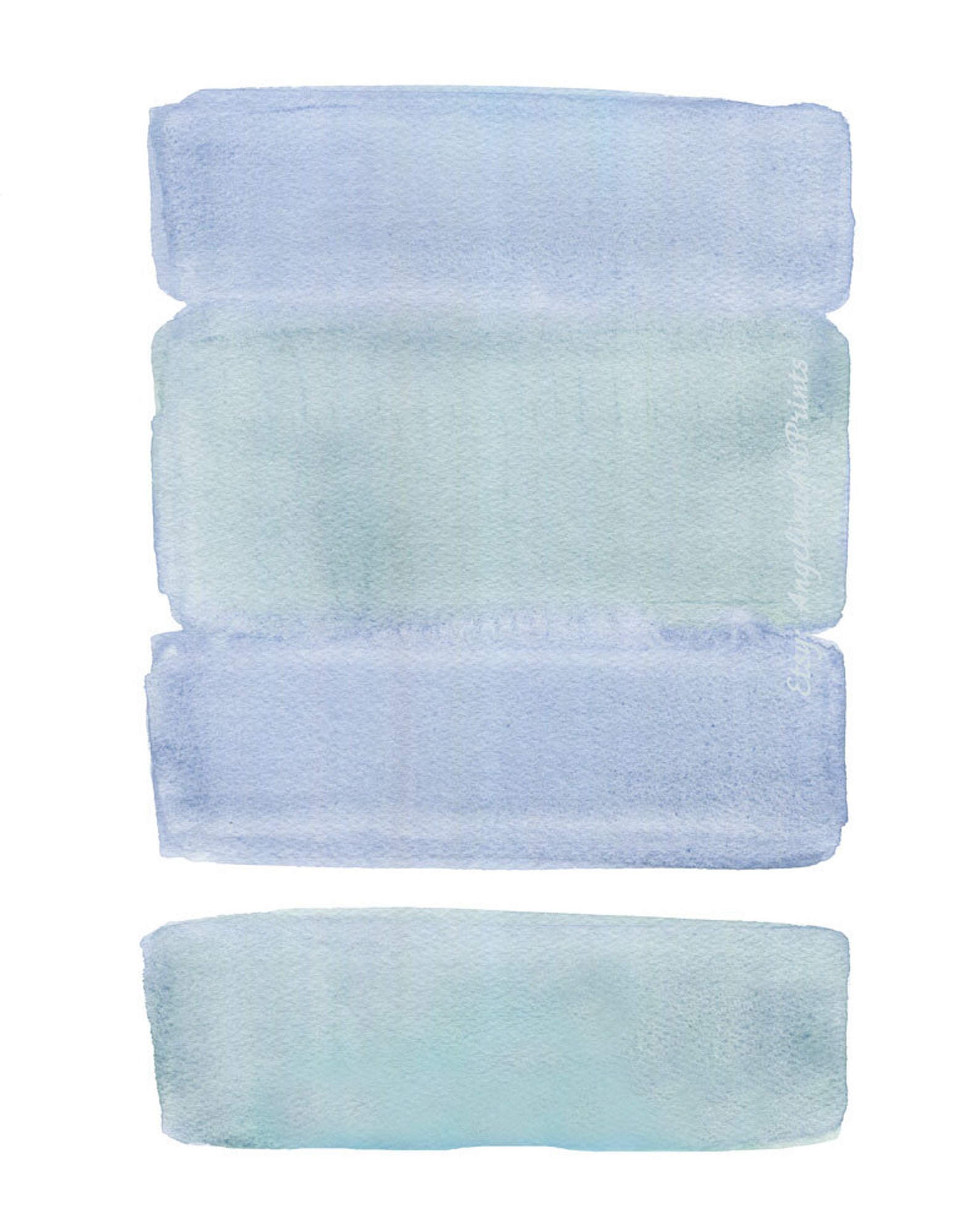 Abstract Zen Art Set 2 Giclee Prints-water,minimalist Art,sea