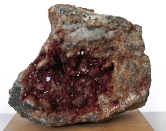 High Quality Cobalto Calcite - Dark Pink Salrose - Large Cobaltoan Calcite - Cobalt Calcite
