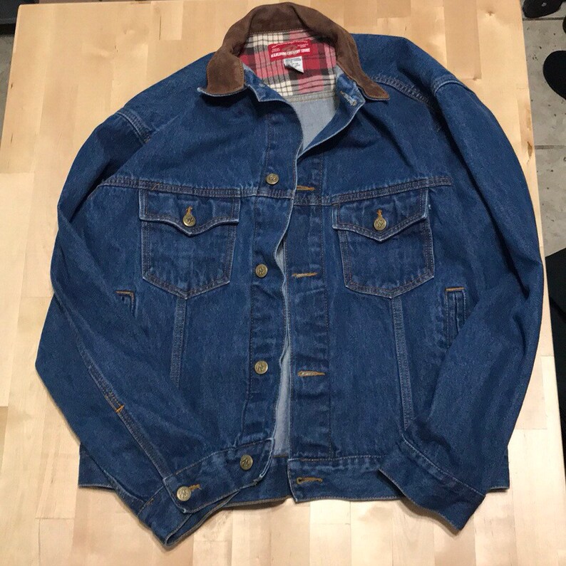 vintage marlboro jean jacket