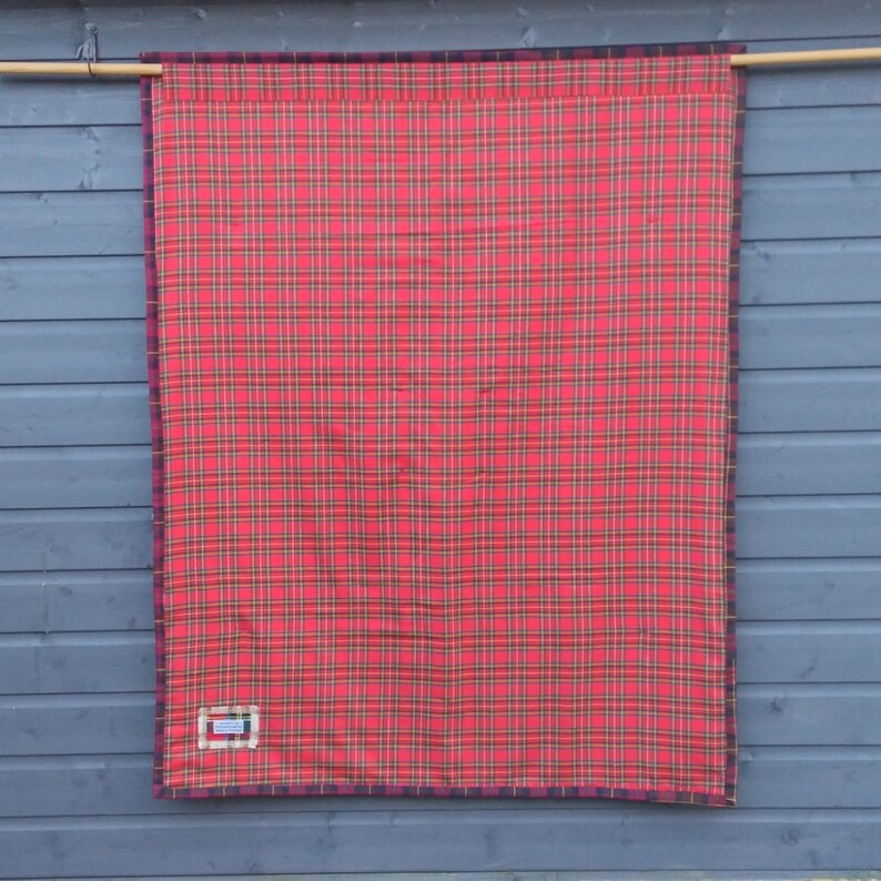 Plaid Quilt Tartan Quilt Tartan Blanket Plaid Blanket Plaid Throw Tartan Throw Made in Scotland Scottish Gift