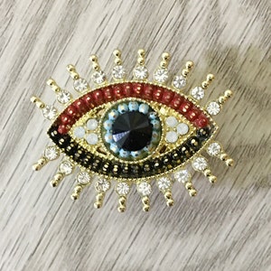 Demon Eye Drawer Knobs, Gothic Cabinet Hardware, Zinc Alloy