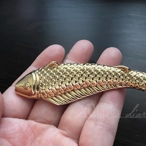 Fish Brass Knobs Kitchen Pulls and Knobs Cabinet Handles Knobs Nordic Style drawer Knobs pulls wardrobe Knob Cabinet Knobs,CP-0539