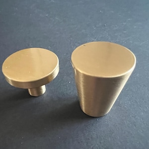Solid Brass Drawer Knobs: Unique Gold Cabinet Hardware