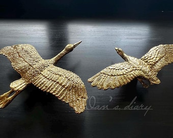 Brass Bird Drawer Knob: Nordic Style Cabinet Pull