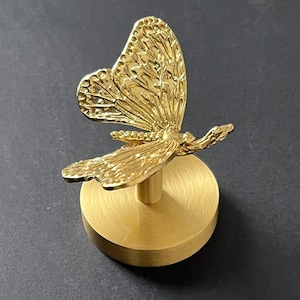Messing Schmetterling Haken Wandhaken: Nordische Kleider-/Handtuchhalter