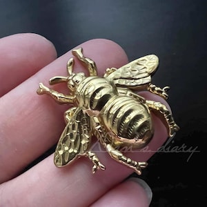 Messing Bee Knauf: Tier Schrank Knauf