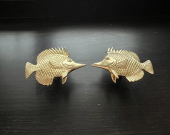 1 Paar Fisch Möbelknäufe, Vogel Knäufe