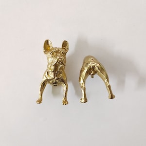 Brass Dog Knobs Pulls Animal Knobs Decor Dresser Knob Handle Unique Drawer Knob Pull Gold Kitchen Knobs Pulls Cabinet Hardware,CP-0283