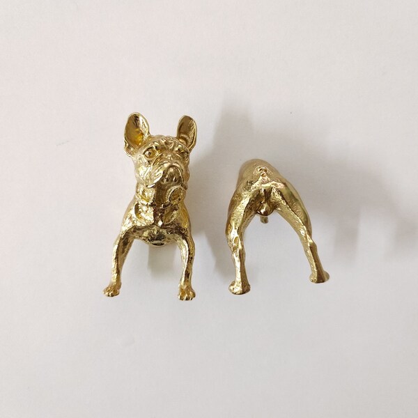 Brass Dog Knobs Pulls Animal Knobs Decor Dresser Knob Handle Unique Drawer Knob Pull Gold Kitchen Knobs Pulls Cabinet Hardware,CP-0283