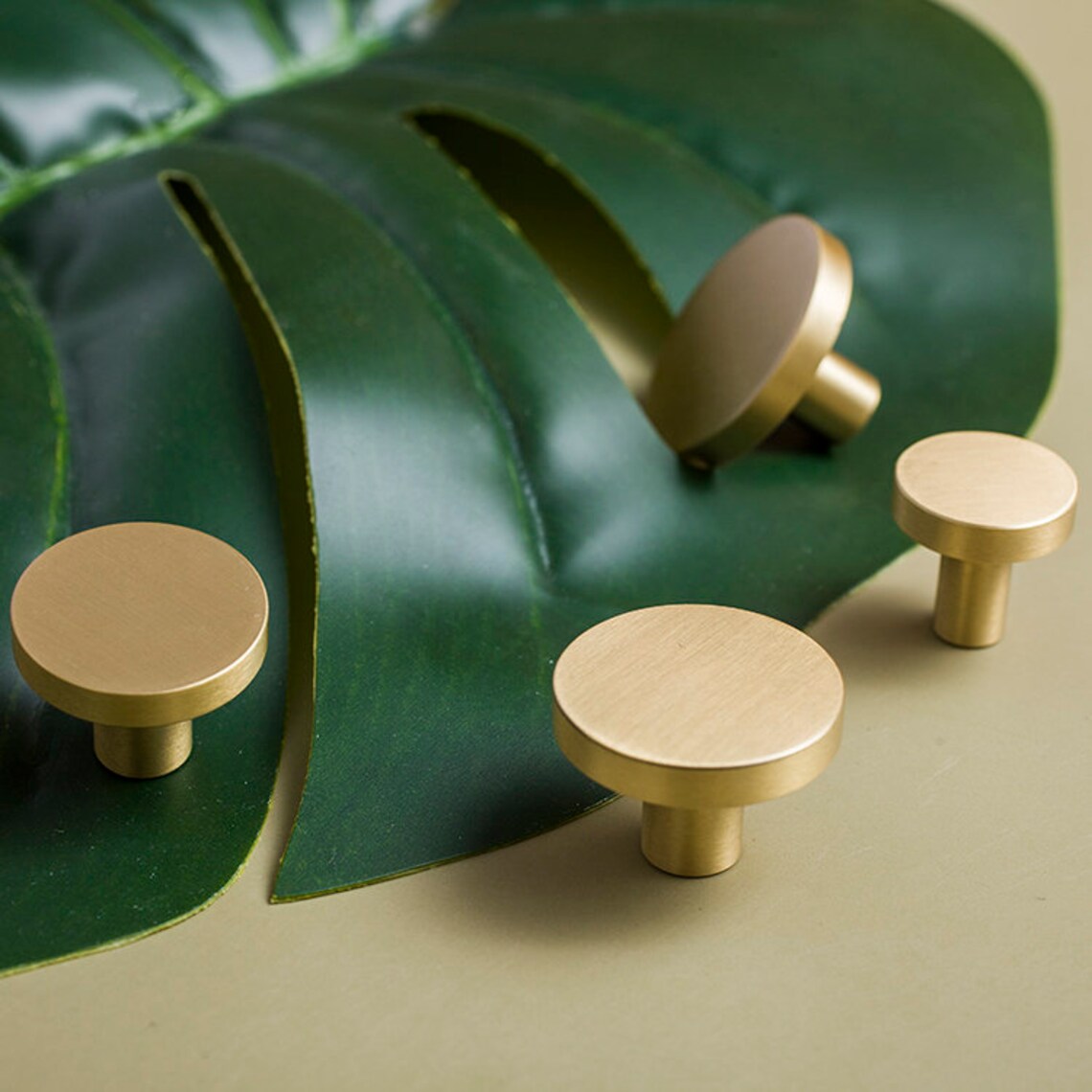 Brass Dresser Knobs Decorative Knobs Pulls Gold Knobs Etsy