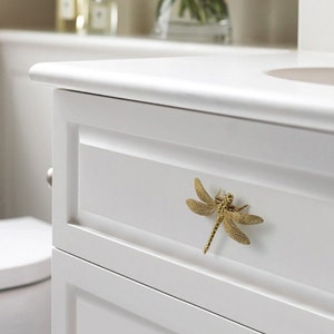 Dragonfly Brass Knobs Kitchen Pulls and Knobs Cabinet Handles Knobs Nordic Style drawer Knobs pulls wardrobe Knob Cabinet Knobs,CP-0721