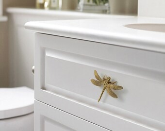 Dragonfly Brass Knobs Kitchen Pulls and Knobs Cabinet Handles Knobs Nordic Style drawer Knobs pulls wardrobe Knob Cabinet Knobs,CP-0721