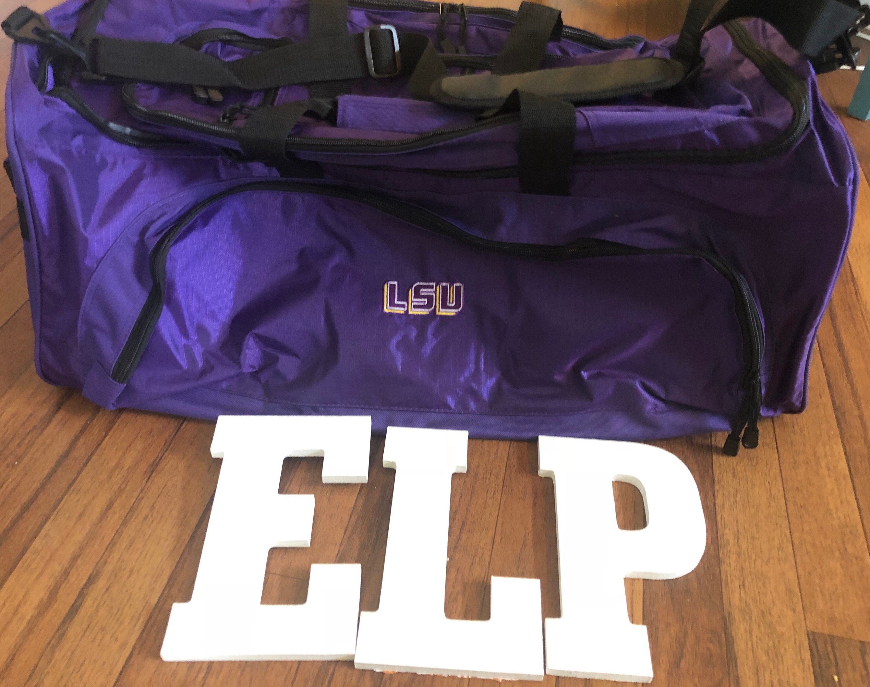 lsu duffle bag