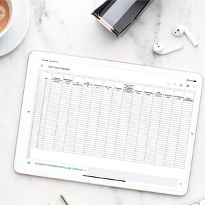 Work From Home Small Business Bookkeeping Accounting Month-End Close Checklist for Accountants and CPAs