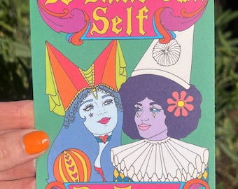 POSTCARD To Thine Own Self Be True