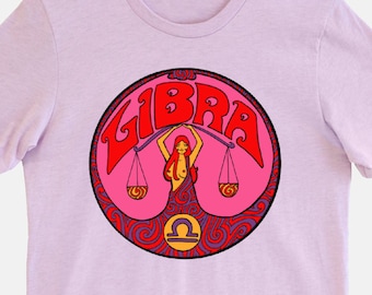 Libra T Shirt... Eco-Friendly Packaging... Libra Gift... Libra... Zodiac Sign... Astrology... Astrology Gift