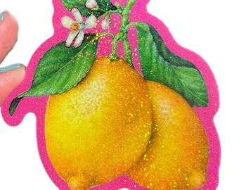 Racy Spicy Lemons STICKER
