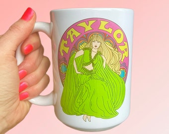Taylor Swift Coffee Mug...Large Mug...Gift For Fan...Gift For Daughter Granddaughter Niece Friend