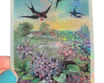 Swallows Sticker