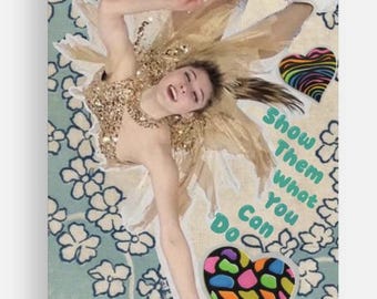 POSTCARD Alysa Show Them What You Can Do