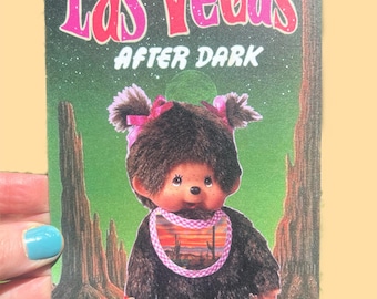 POSTCARD Las Vegas After Dark... Funny Collage Postcard