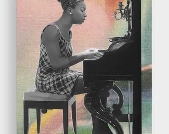 POSTCARD Nina Simone