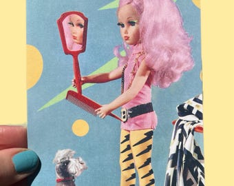 POSTCARD Rebel Girl