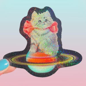 Planetary Cat Sticker