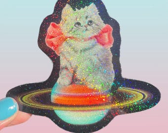 Planetary Cat Sticker