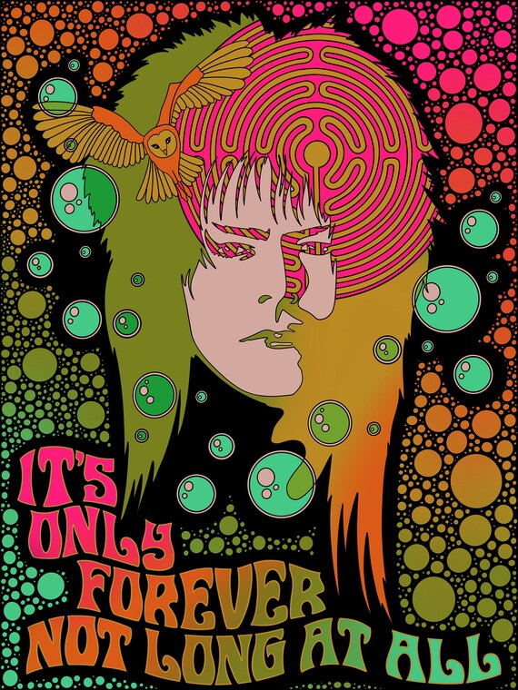 Poster...david Bowie...labyrinth...goblin King Eco-friendly 