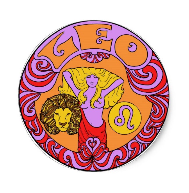Astrologique Zodiaque Symbole-Leo Vinyle Voiture Décalque/Autocollant
