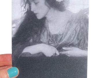 POSTCARD Portrait of a Daydreamer