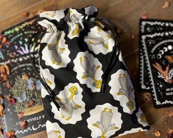 Mr Burns Glow in the Dark Tarot Tasche Orakel Beutel Kordelzug. Anpassen mit Charms.