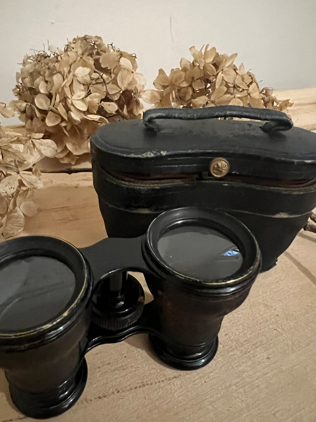 Vintage Lemaire Paris Opera Glasses Binoculars W/leather Case Etsy