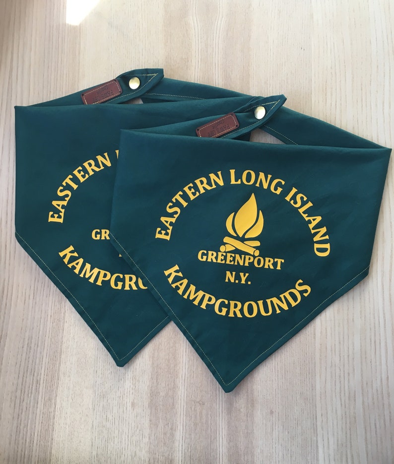 Custom Logo Dog Bandana Personalized Dog Bandana Etsy