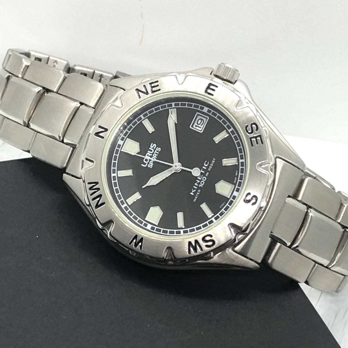 Vintage Lorus Sports Mens Watch by Seiko 100m Etsy