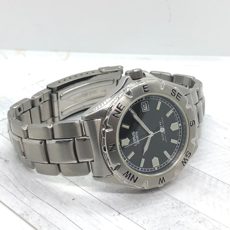 Vintage Lorus Sports Mens Watch by Seiko 100m Etsy