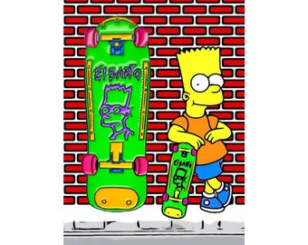 Penny X the Simpsons Limited Edition El Barto 22-inch Cruiser