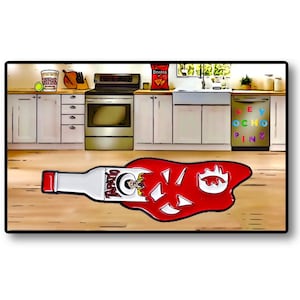 Broken Sauce Bottle