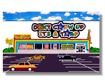 Don’t Grow Up Pin