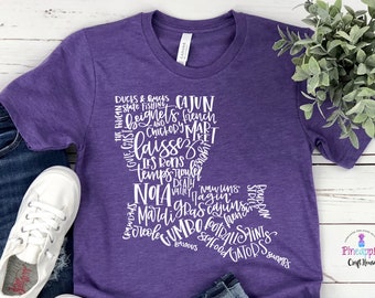 Tenacitee Mens Living in Illinois Louisiana Roots T-Shirt Tenacitee Mens Living in Illinois Louisiana Roots T-Shirt