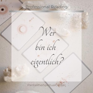 Kartenlegung "Wer bin ich eigentlich?"